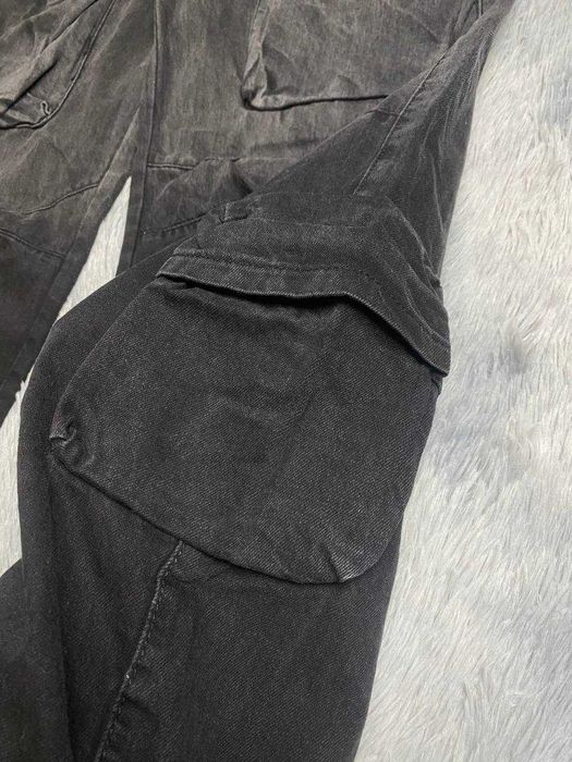 Продам муские карго джинсы багги серые Boohoo