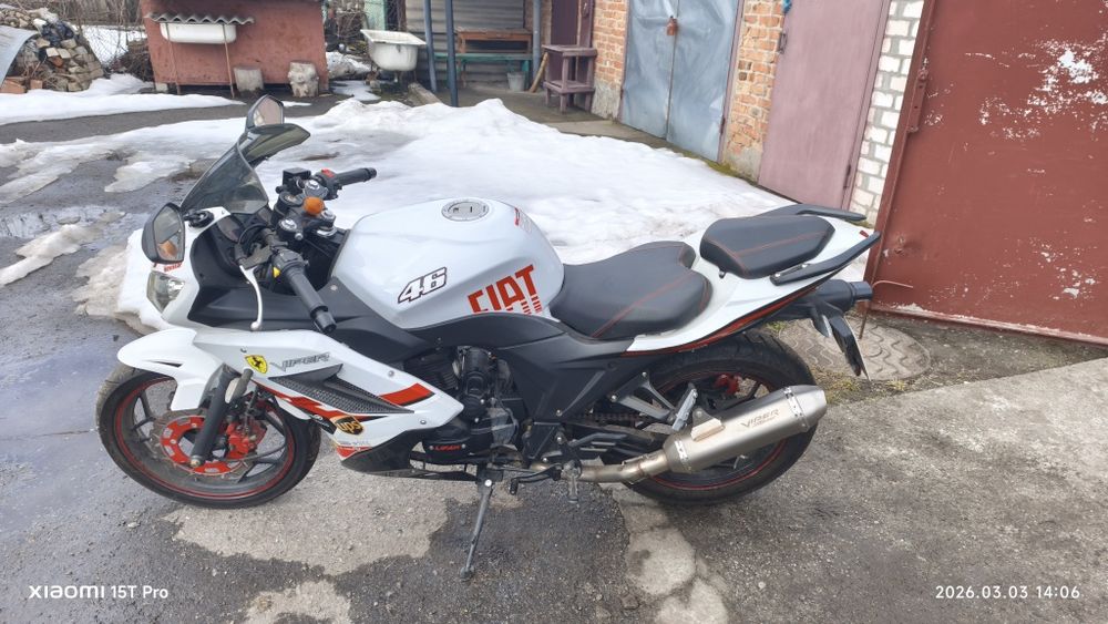 Продам мотоцикл Viper V250-F2 (Білий)