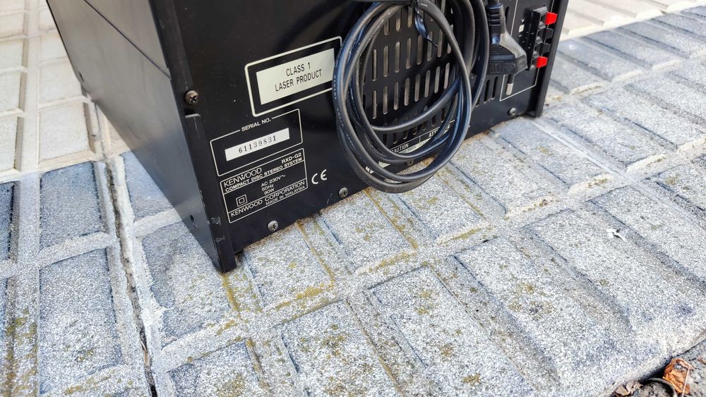 Aparelho Hi-Fi Kenwood RXD-G2 | Sistema de Som Vintage (Para Peças / Reparação)