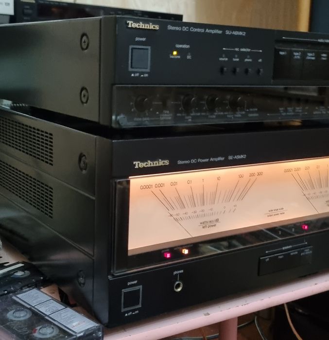 TECHNICS A5mk2,A6mk2 BLACK ( Звук!)