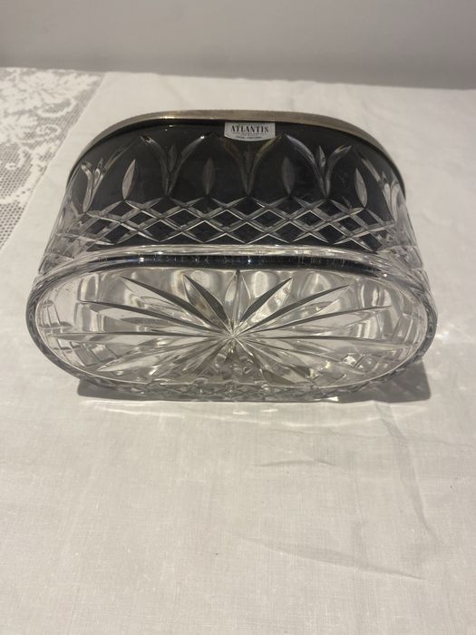Caixa de Jóias Cristal Atlantis & Prata 833 Topázio (167g)