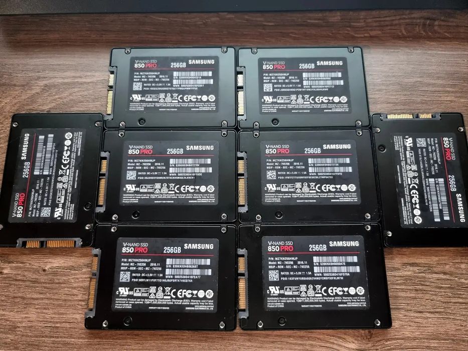 Брендовые SSD sata, Samsung, HP, Acer. Диски Только с Windows 10, 11.