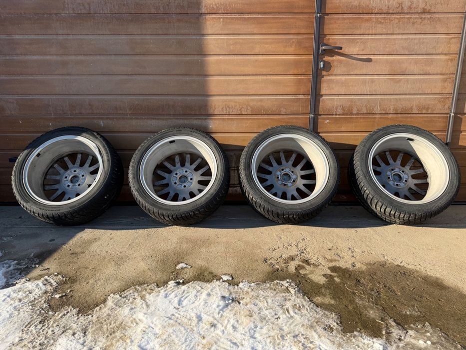 Глянцеві R17 диски чорний колір, для VW Golf 7