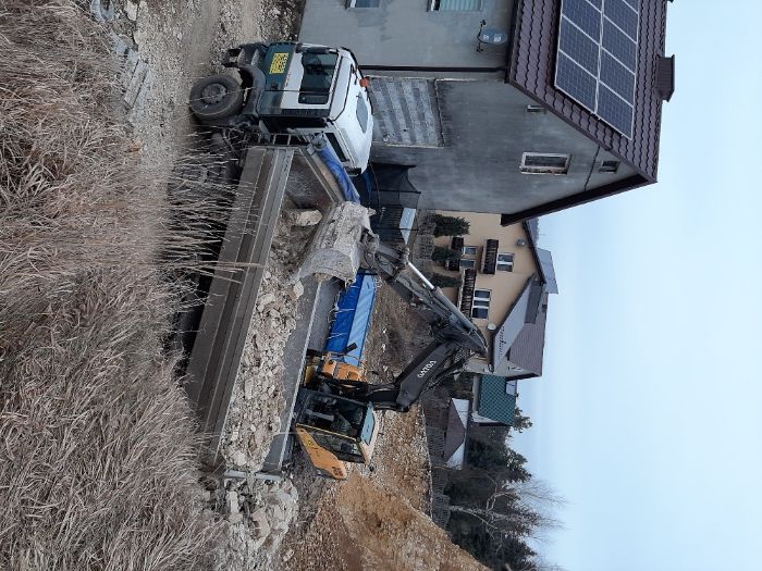 Ziemia ,niwelacje,równanie terenu wykopy,utwardzenia dróg kruszywa