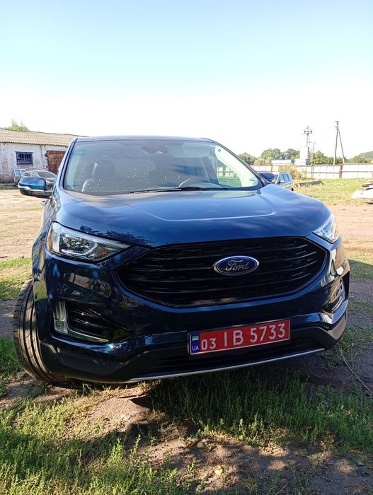 Чорна решітка радіатора гриль Ford Edge 19-
