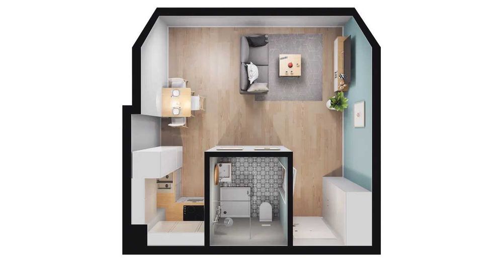 | Передпродаж | 1-кімнатна квартира в Познані M4/I​V