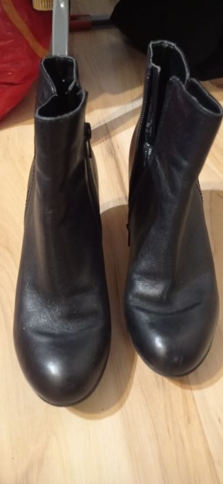 Botki ze skóry naturalnej rozmiar 36/37