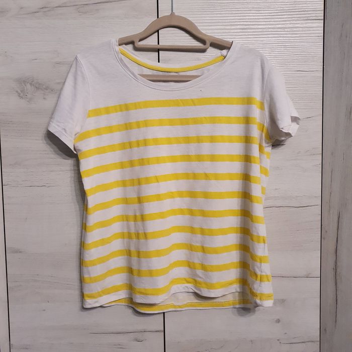 T-shirt w paski rozmiar M