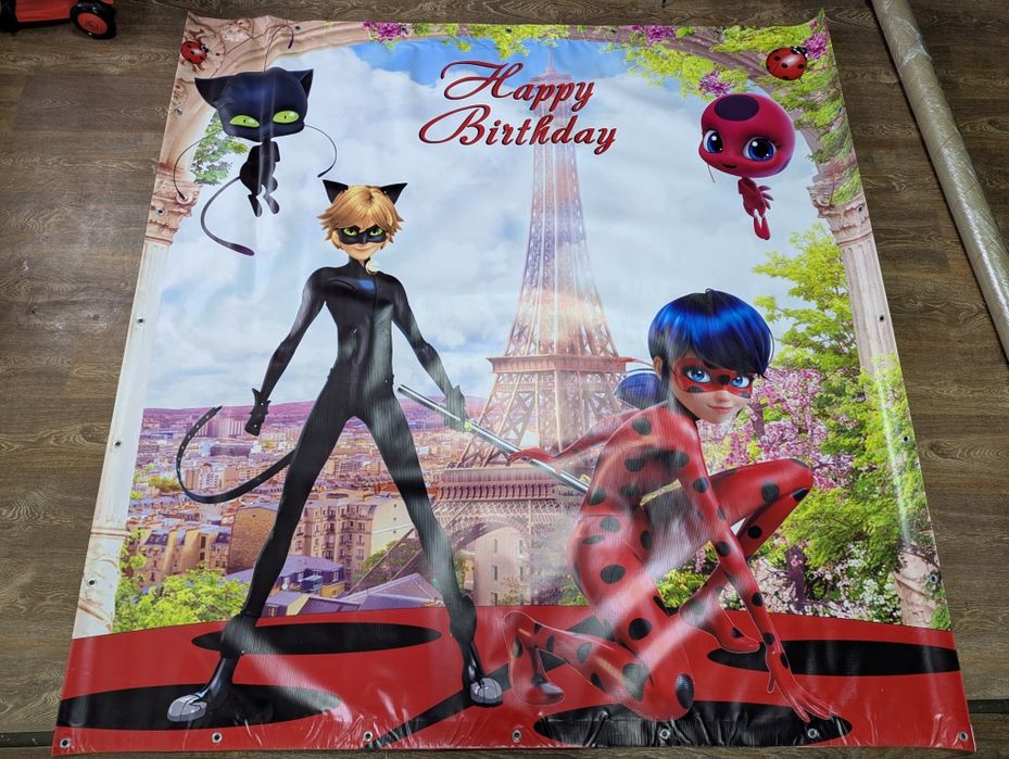 Банер 2х2 з люверсами