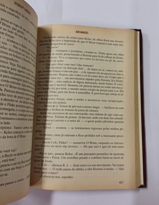 O advogado, de John Grisham. O Falcão da Neves, de Stuart Harrison
