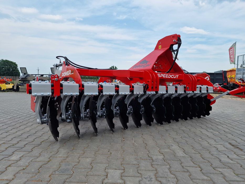 Brona talerzowa ZABIEL 3.5m na zabezp. gumowym, transport,2025