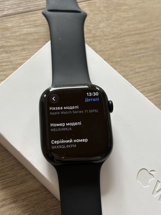 Apple Watch Series 11 46 mm Jet Black