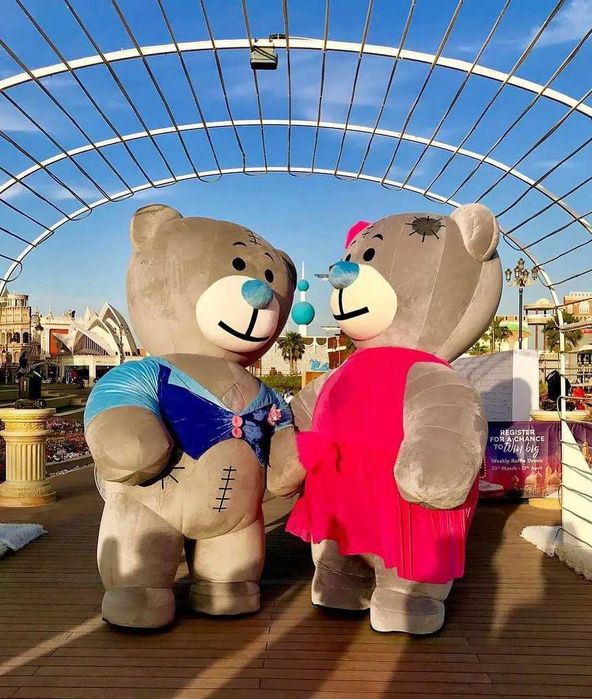 Kostium dmuchany Miś 2.6m