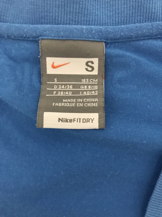 Koszulka Nike Studio do tanca niebieska S 36 oversize dekold