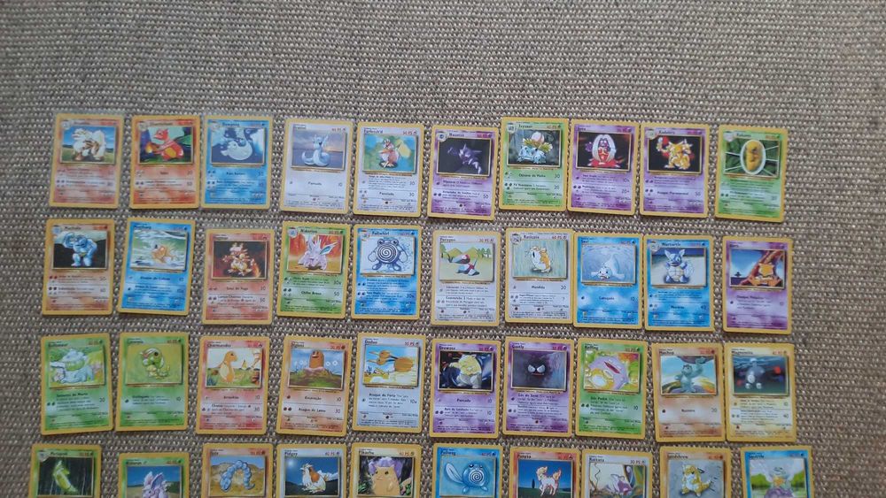 Cartas Pokémon Base Set WOTC - Português Mint / Near Mint - Comuns & Incomuns