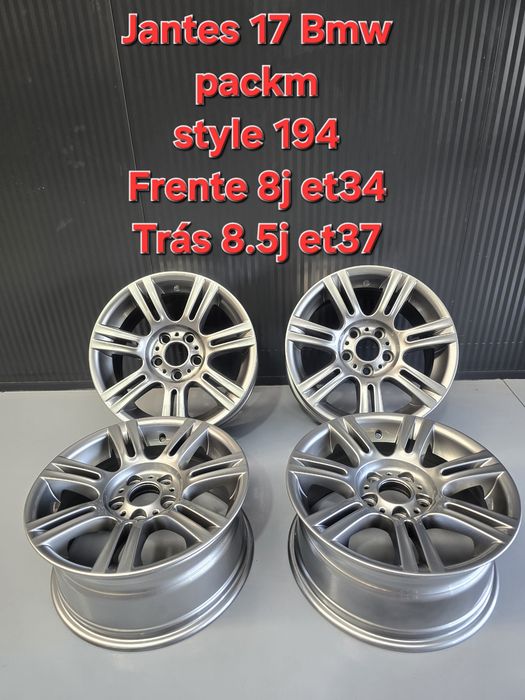 Jantes 17 bmw packm style 194