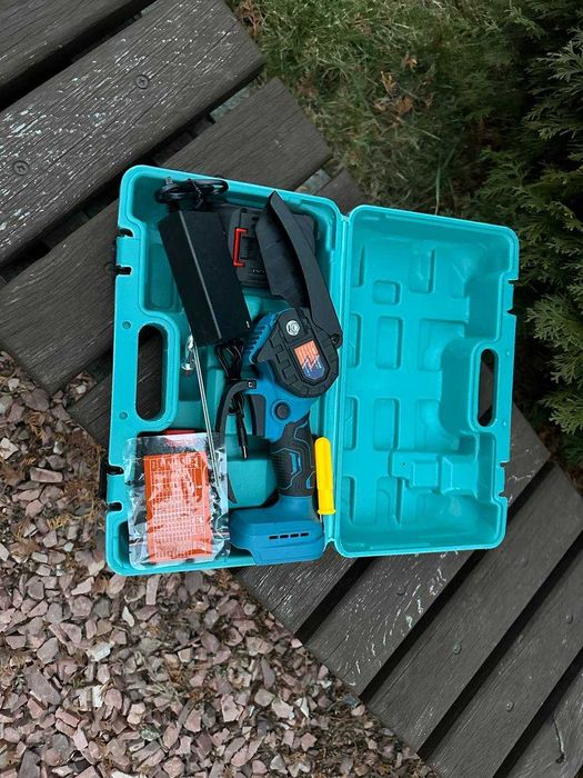 Пила аккумуляторная цепная 8️⃣". Садовая пила на аккумуляторе 20см