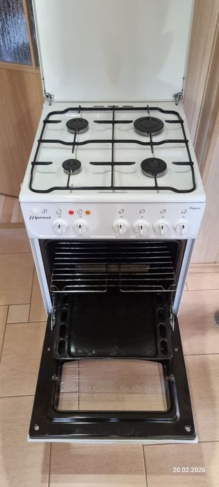 Kuchenka gazowa - elektryczna Mastercook KGE 3411B