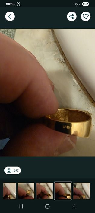 Anel de ouro 19k peso 8.8 gramas do benfica