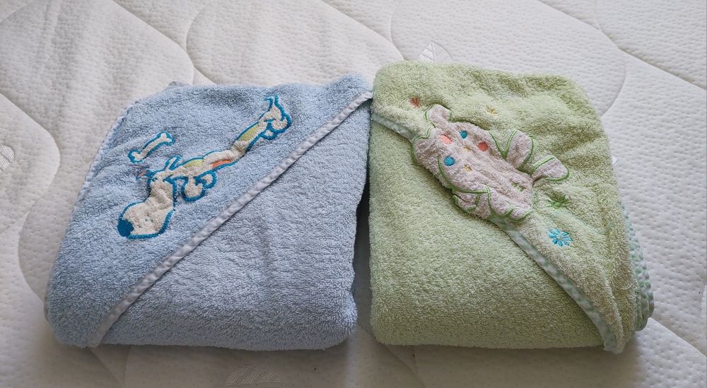 Ręczniki kąpieliwe z kapturkiem