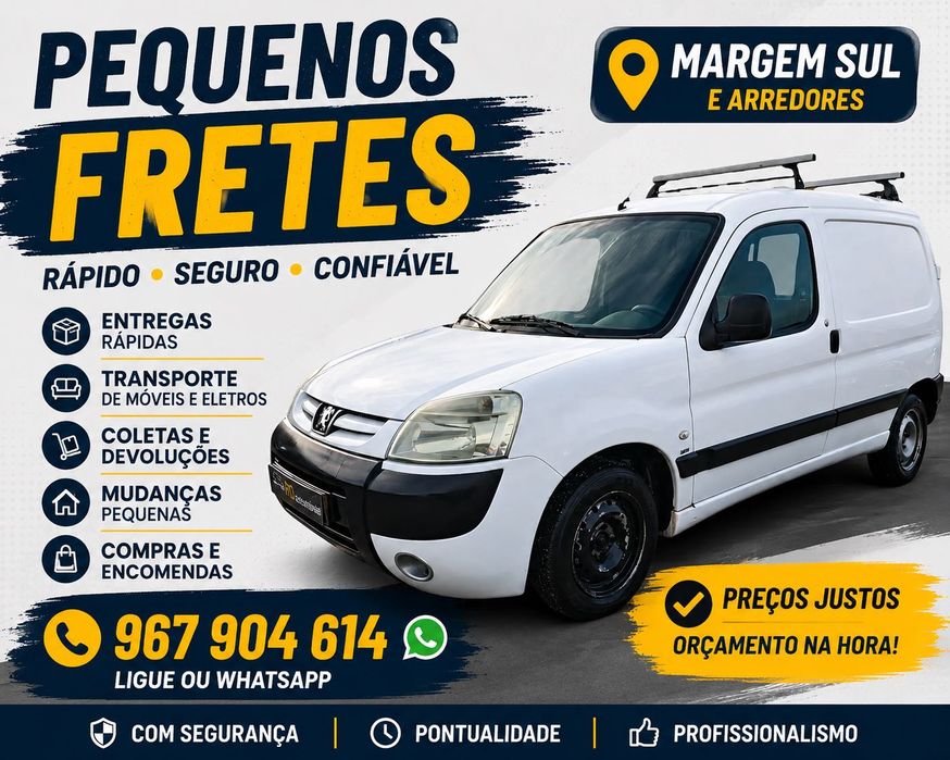 Fretes e mudanças pequenas