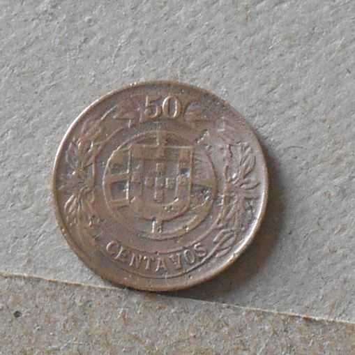 Portugal 50 centavos 1926 - olx X11081