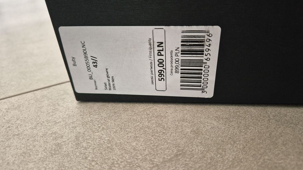 Buty lakierowane skóra lakierki Giacomo Conti