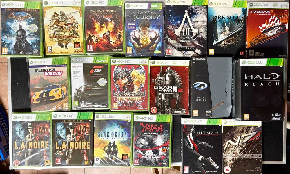 JOGOS XBOX 360 (Completos) || Portes Grátis || Ler Descrição↓