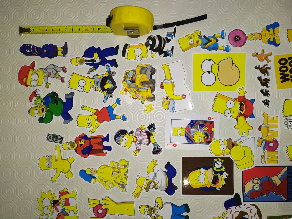 Autocolantes Simpsons