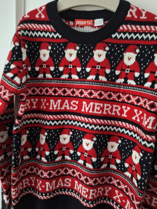 Sweter 122 świąteczny 6-7 lat