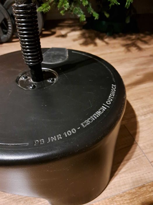 Zestaw Gruszka bokserska rękawice bokserskie dla dziecka Decathlon