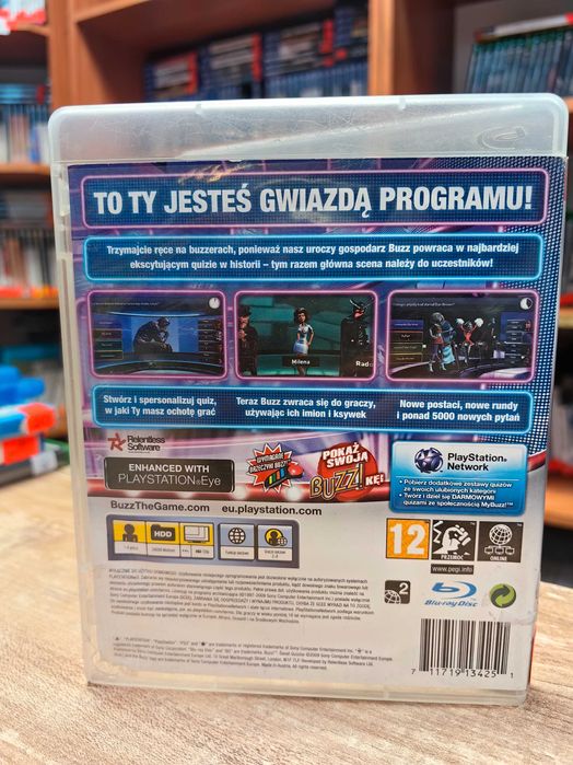 Buzz! Świat Quizów PS3 PL Po POLSKU SklepRetroWWA Wymiana Skup