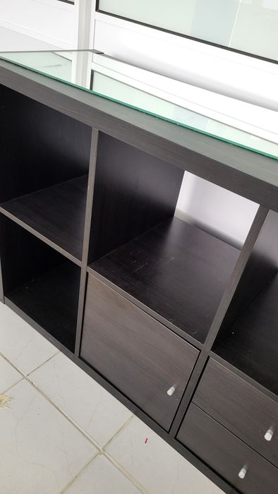 Móvel preto ikea novo