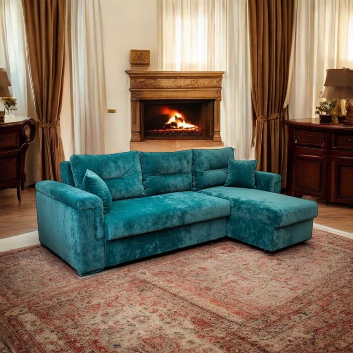 Диван угловой Кейт зелений