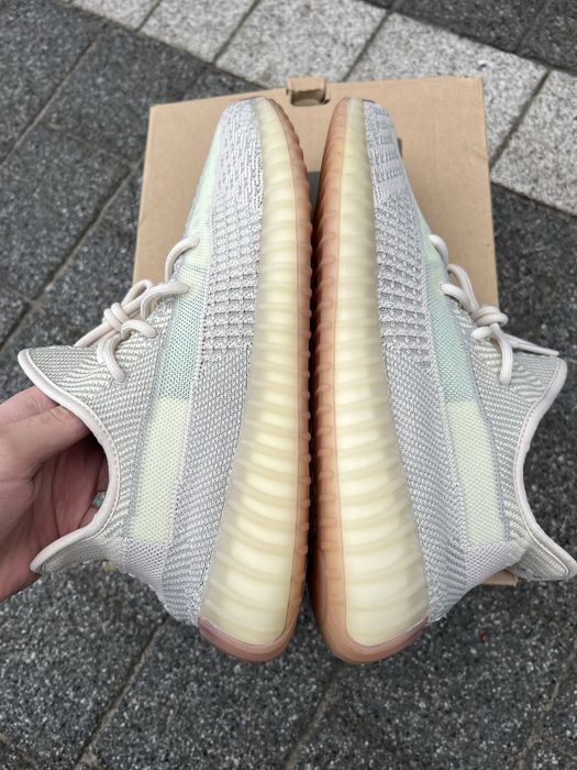 Adidas Yeezy Boost 350 V2 Citrin sneakersy niskie szare 45 1/3