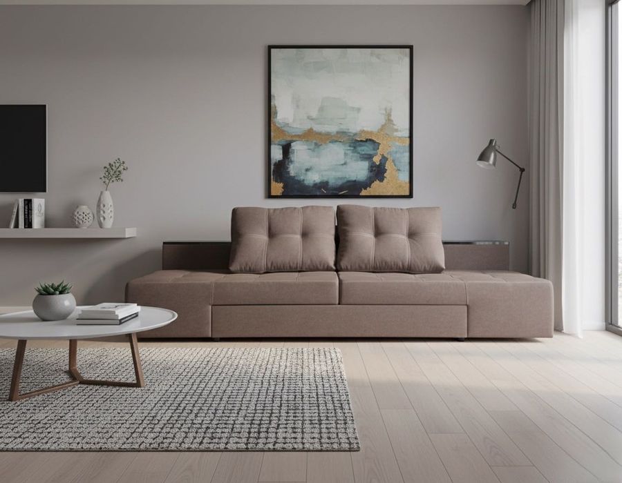 Диван трансформер,розкладний диван ліжко ,прямий,кутовий ,Елата ,Люкс