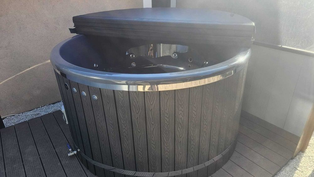 jacuzzi ogrodowe goraca balia hottube zewnętrzna