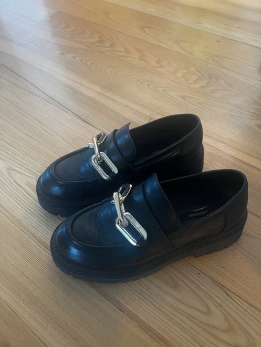 Loafersy Gino Rossi czarne r.39