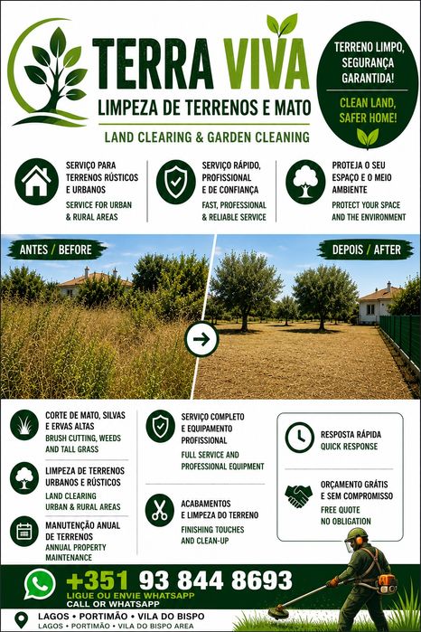 Limpeza terrenos
