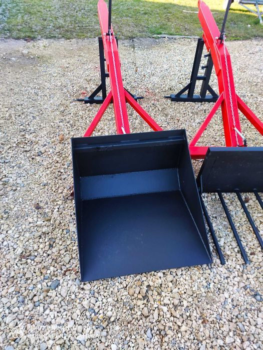 Ładowacz na tyl ciagnika widly do obornika