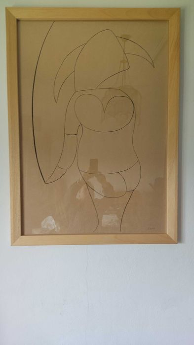 Serigrafia numerada de Nikias Skapinakis