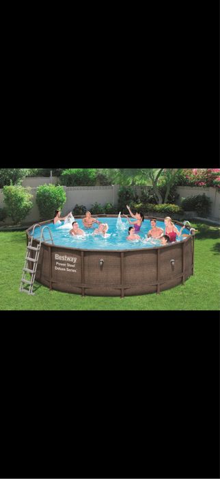 Basen ogrodowy 6w1 STELAZOWY 488×122 BESTWAY