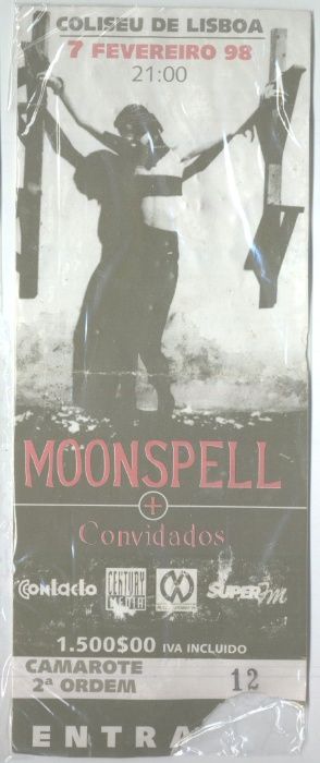 MOONSPELL para colecionadores junto ou separado