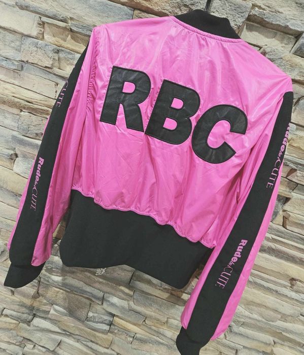 Kurtka bomberka M różowa fuksja nowa RBC Rude but Cute