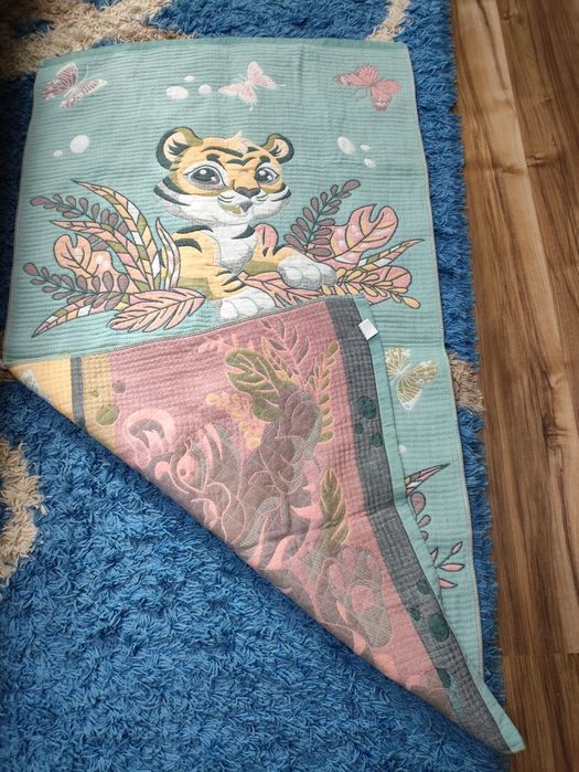 Плед, покривало дитяче тепленьке,130*73 см.