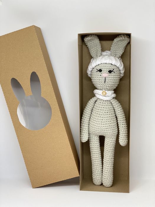 Зайчик вʼязаний, гачком