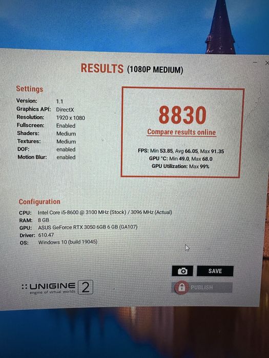 Відеокарта RTX 3050 6 GB ASUS (trade-in)
