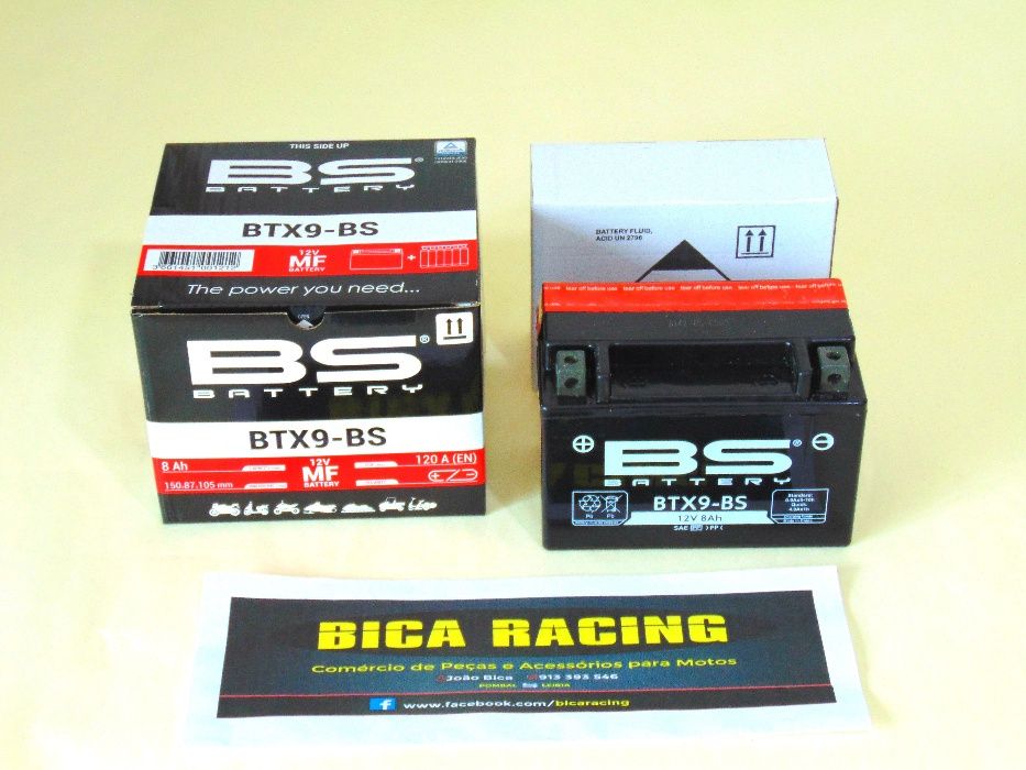 Baterias Moto Btx14-bs Btx12-bs btz14s-bs btx9-bs btx7l-bs btz12s-bs