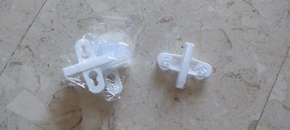 Clip com ventosa dupla divisórias aquário