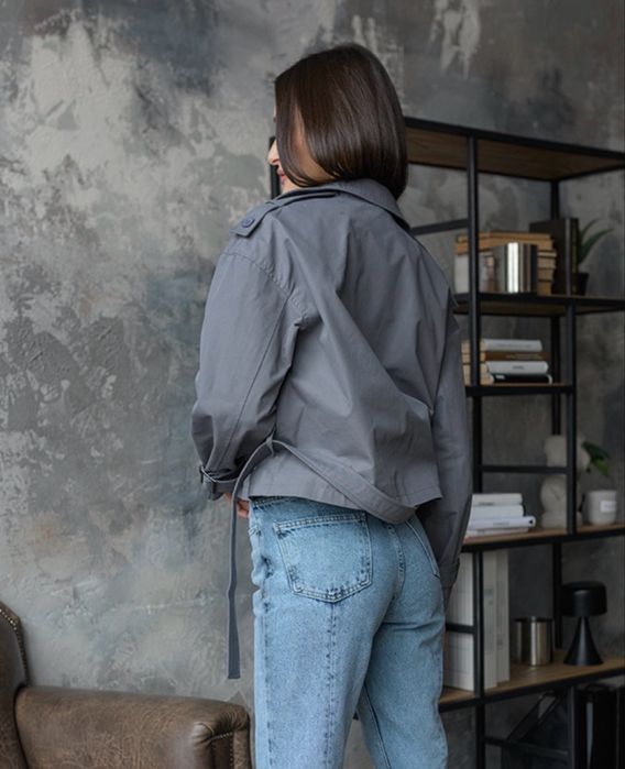 Тренч STAFF графіт колір